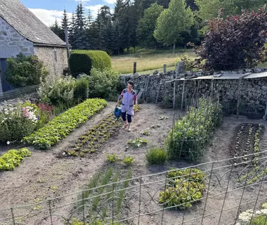 Marie-Louise et Guy passionnés de jardinage 